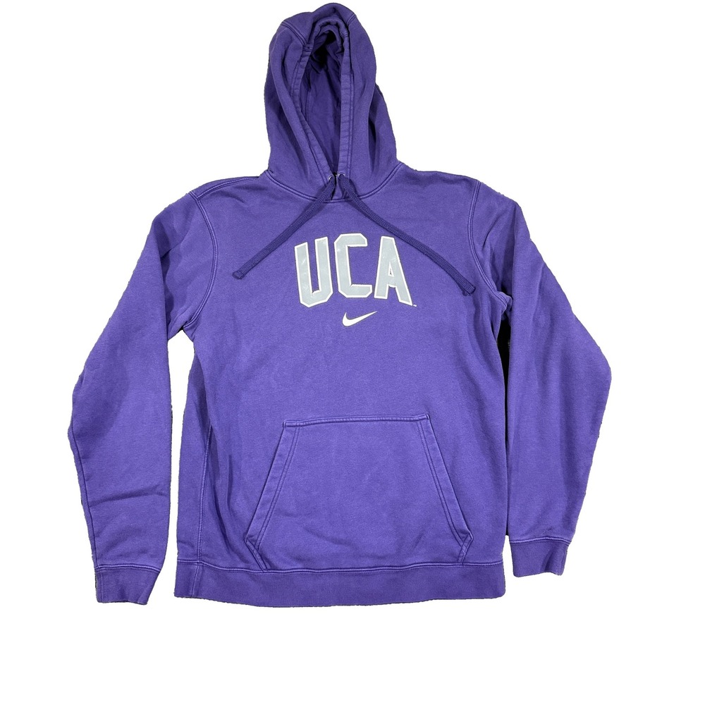 Nike UCA University of Central Arkansas Bears Hoodie Purple Mens Medium Pullover